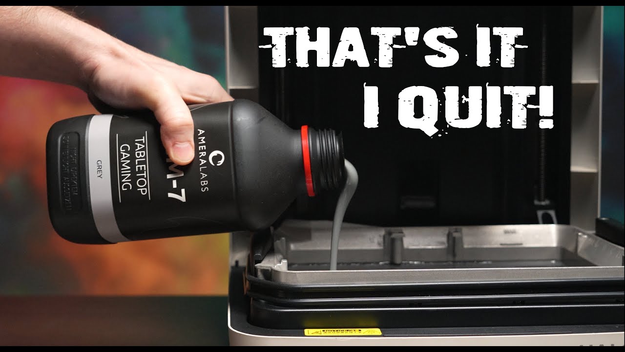 5 Reasons resin printer enthusiasts burn out