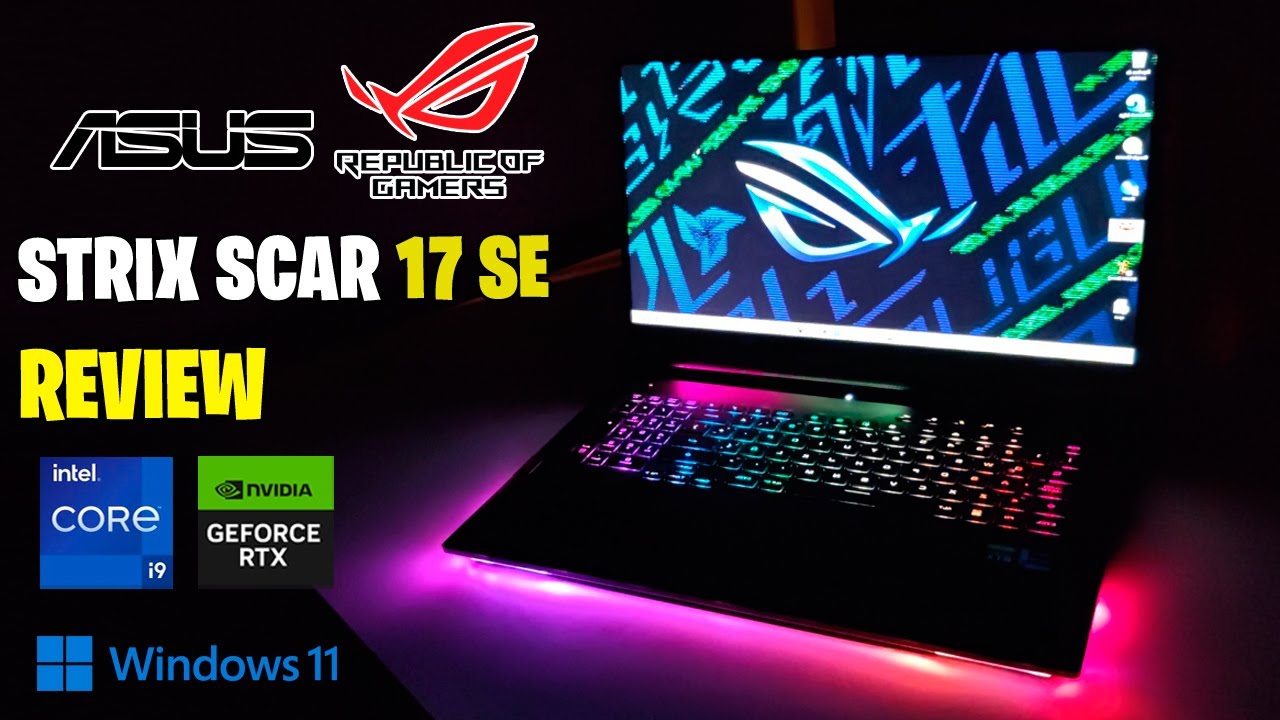 ASUS ROG STRIX SCAR 17 SE 2022: REVIEW de la laptop gamer con Core i9 y RTX 3080 TI