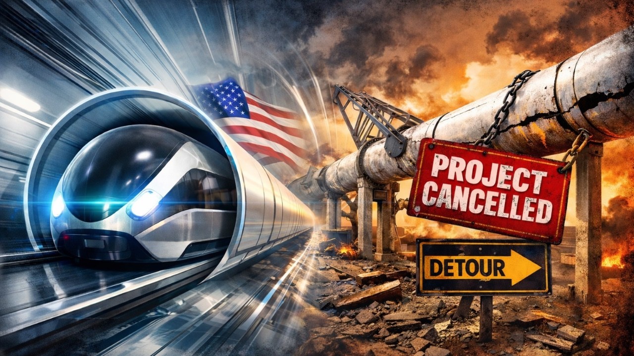 Мечта США о Hyperloop&hellip; Почему она продолжает терпеть неудачу?