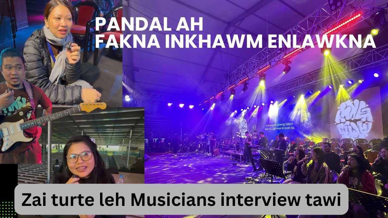 PANDAL-AH Fakna Inkhawm Sound check kan nei ta e | KTP Gen. Conference Saitual