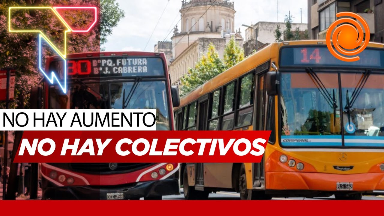 Paro de colectivos en Córdoba: con paritarias estancadas la UTA lanzó un nuevo paro