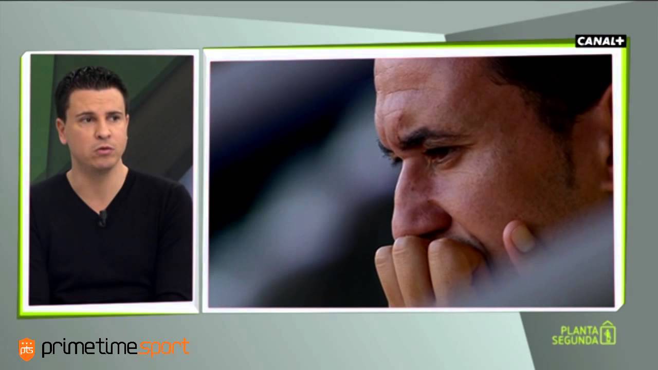 Sergio Lobera en Planta Segunda de CANAL+