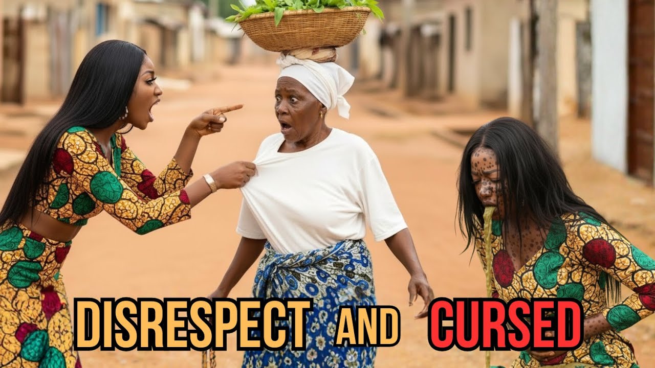 She disrespected an old woman, then this happened