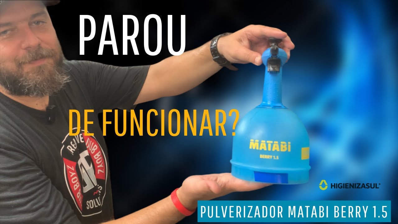 Problema resolvido no pulverizador Matabi Berry 1.5 simples, fácil e rápido!