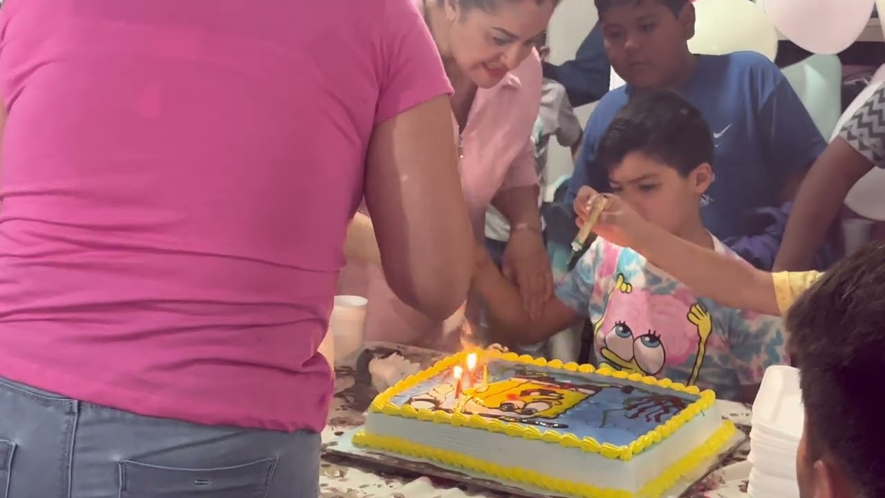 Fiesta de Diego Alfonso mi sobrino