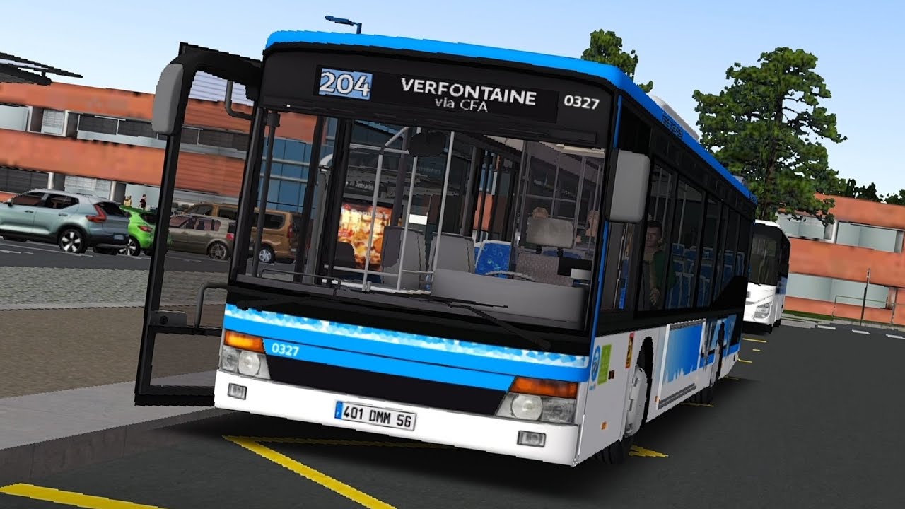 OMSI 2 Saint-Servan v2 | Ligne 204 Verfontaine → Maison Blanche | Setra S315 NF.