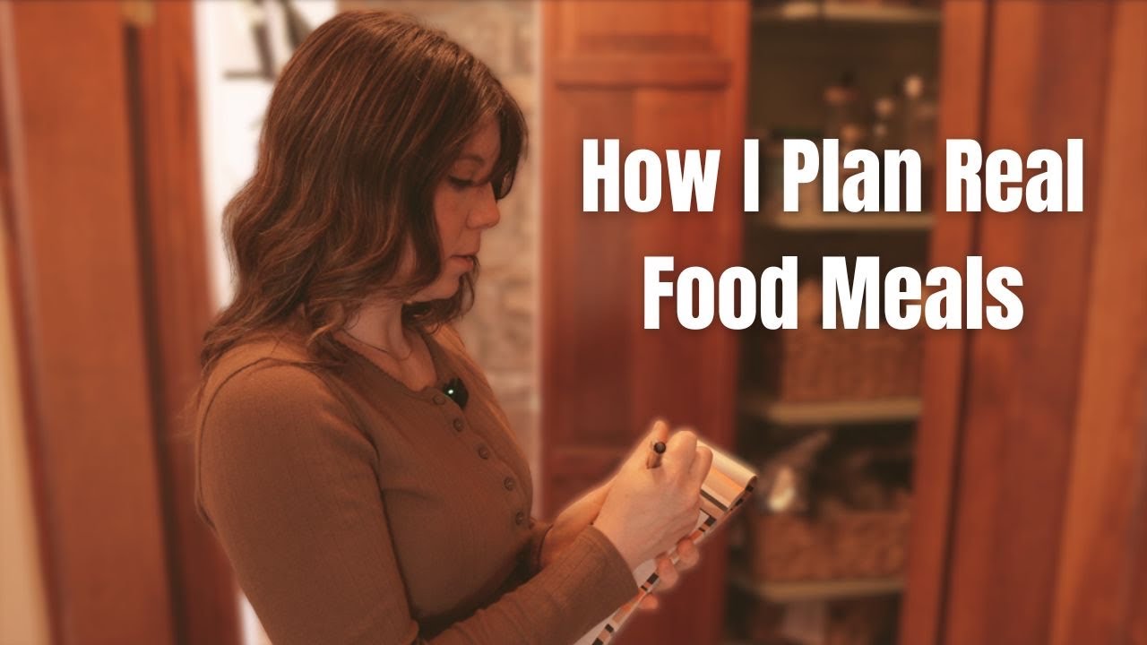 How I Meal Plan From My Pantry (Scratch Cooking for Busy Moms)