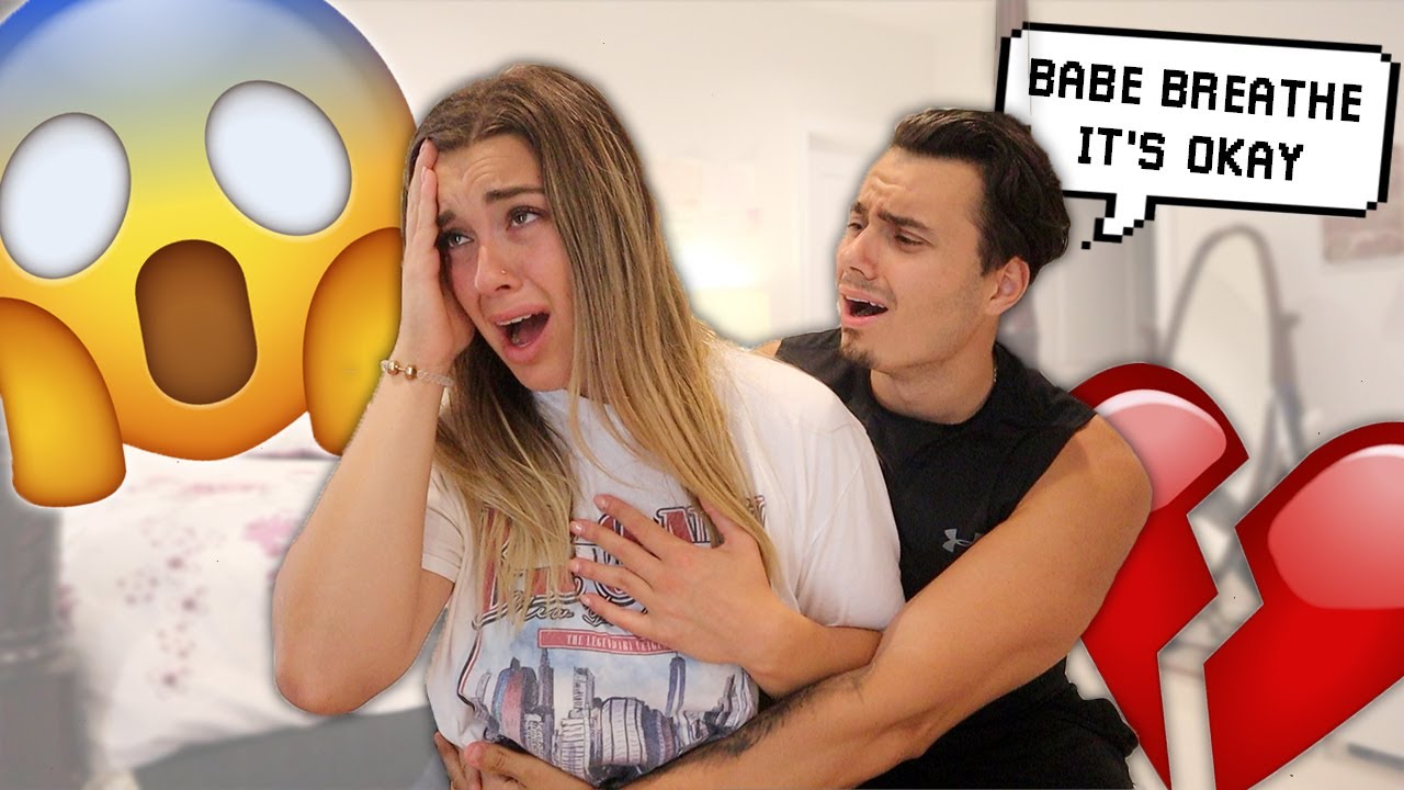 PANIC ATTACK PRANK ON BOYFRIEND!! *CUTE REACTION*