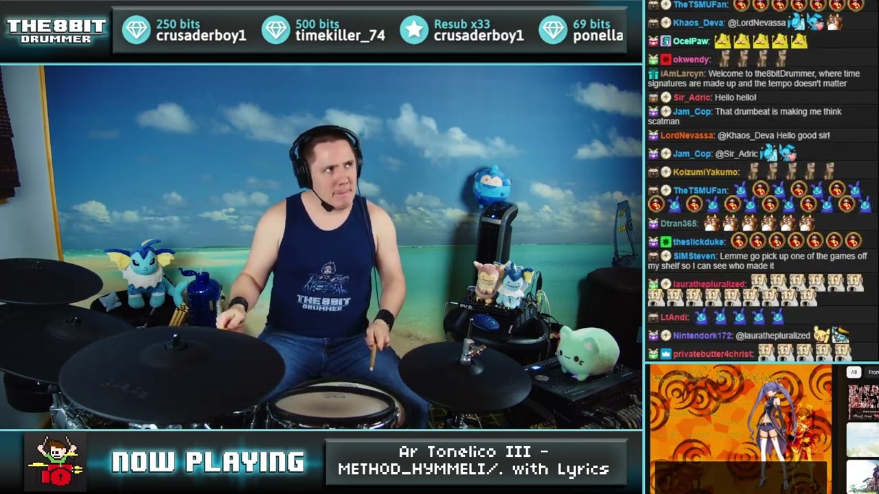 The8BitDrummer - Ar Tonelico III - METHOD_HYMMELI/. with Lyrics