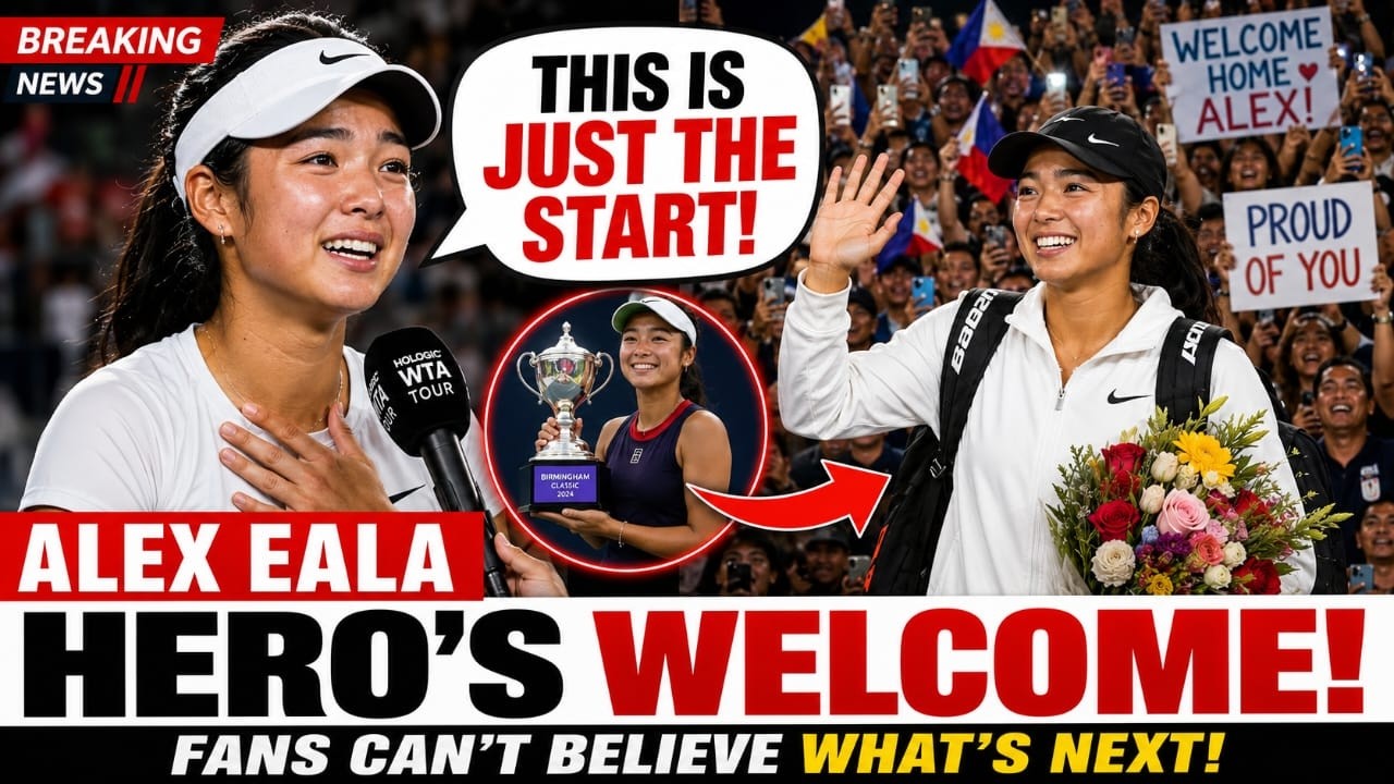 CROWD GOES WILD! Alex Eala Arrives in Washington DC for $1.06 Million WTA 500 Tournament! 🇵🇭🎾