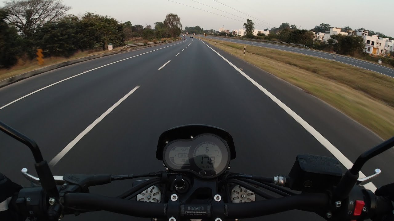 Benelli Leoncino 500 High Speed Run 4K 60FPS | Acceleration from 0 |  Pure Sound
