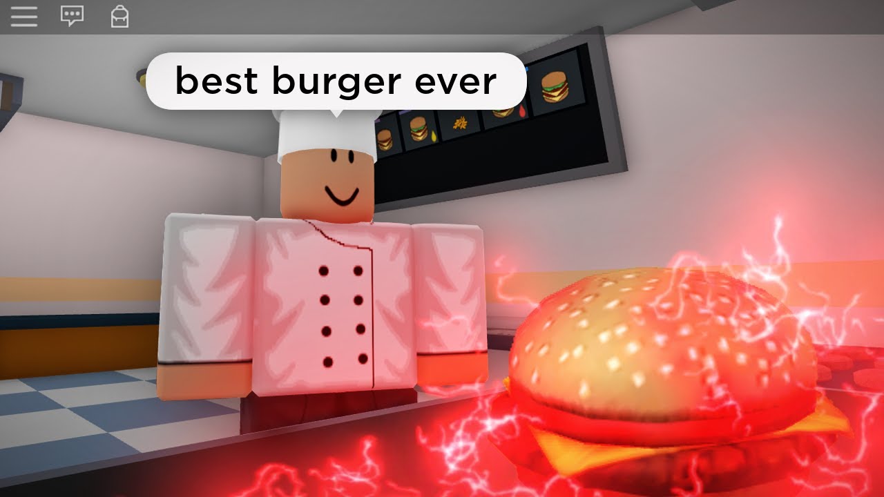 ROBLOX Cook Burgers Funny Moments (PART 4)
