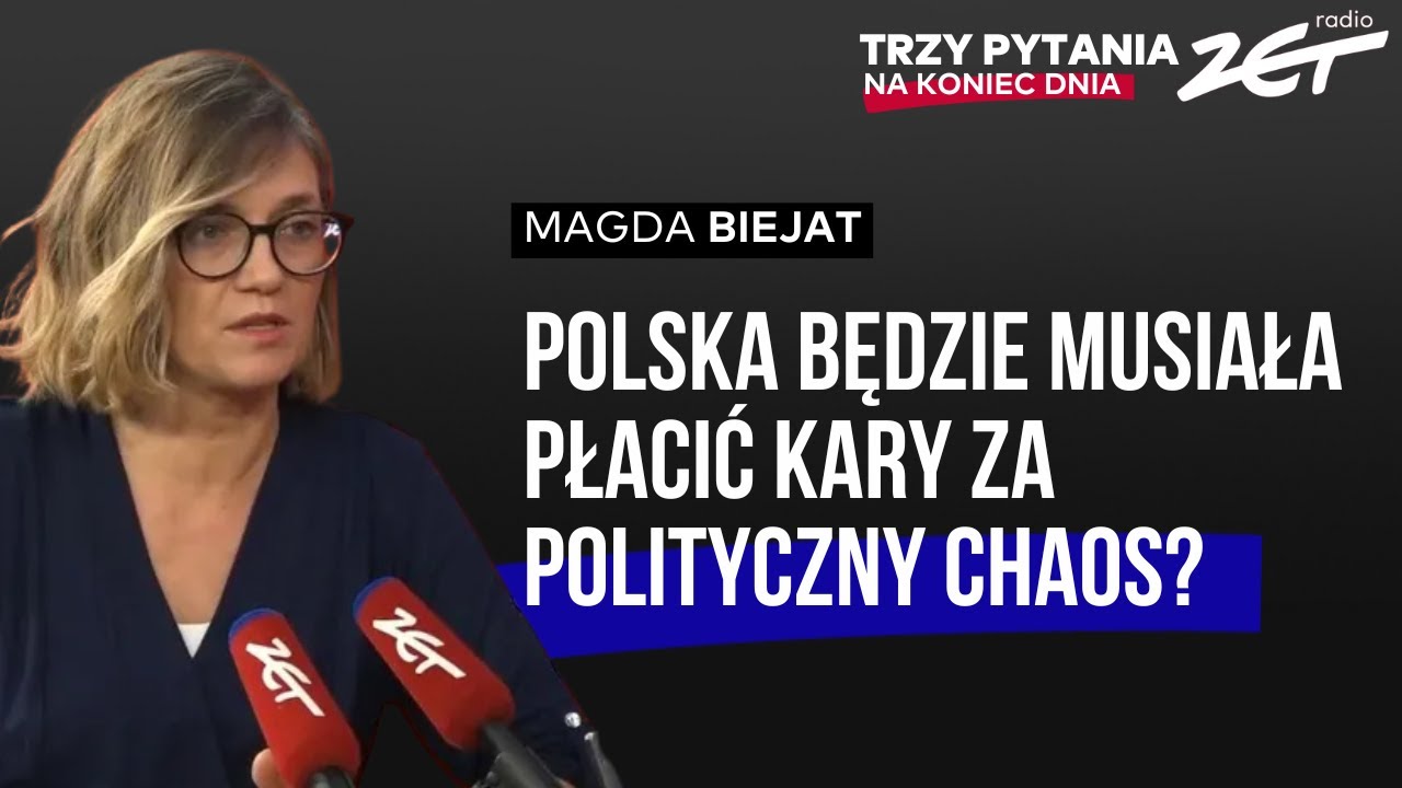 Prezydent łamie Konstytucję odmawiając nominacji sędziom? Magda Biejat w Trzy Pytania na Koniec Dnia