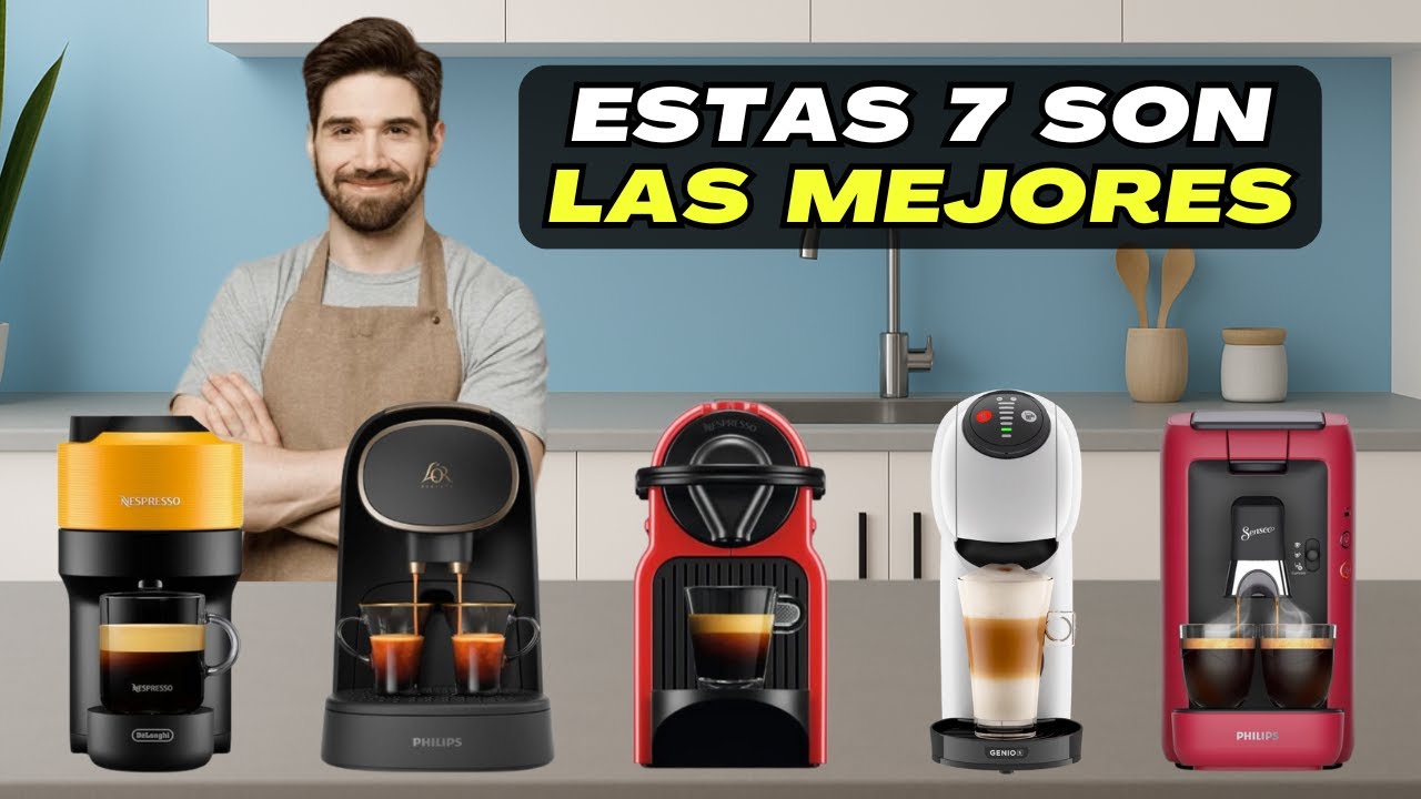 🏆☕ Las MEJORES Cafeteras de CÁPSULAS 2026 ☕🏆