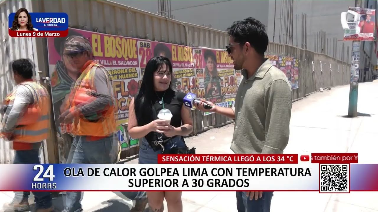 Ola de calor golpea Lima: sensación térmica supera los 36 °C en varios distritos