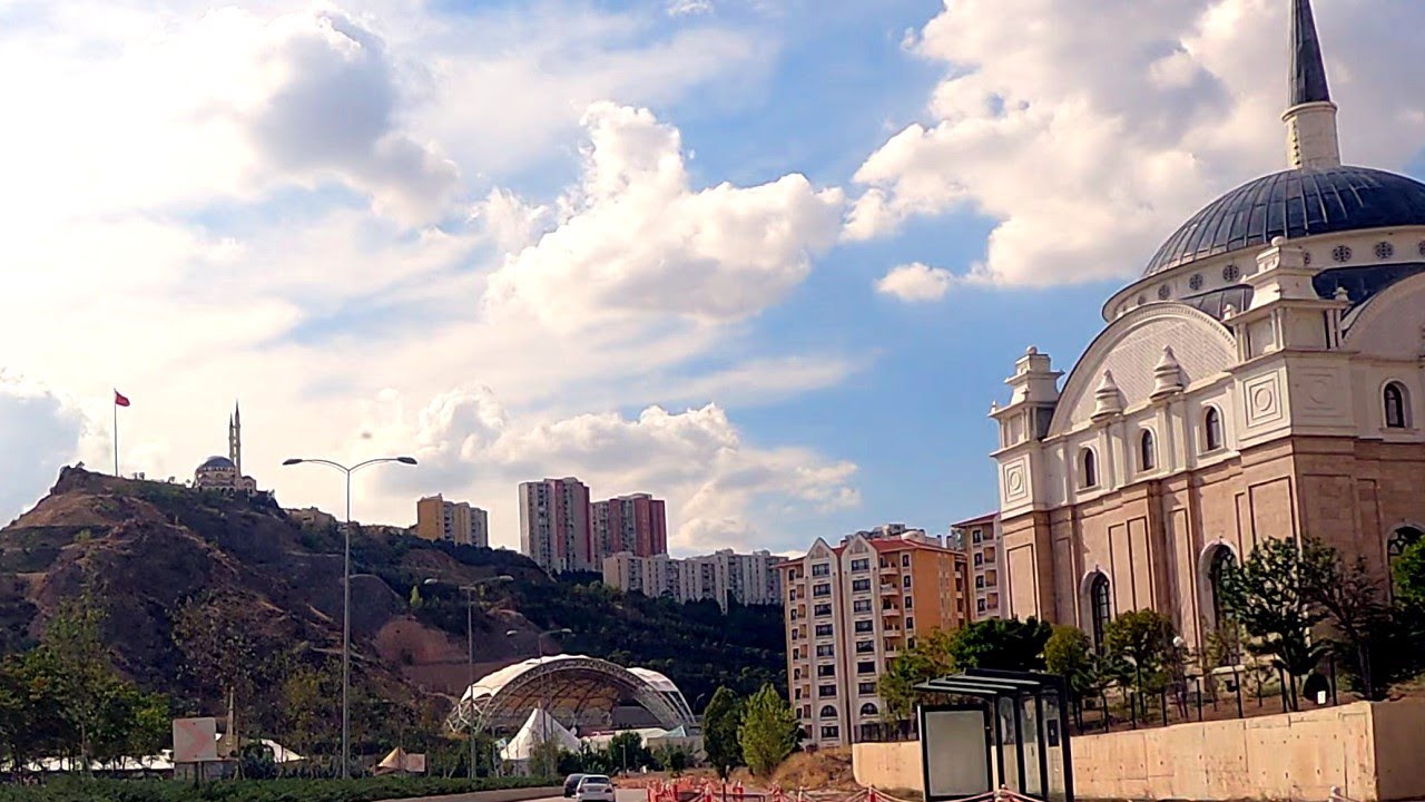 Ankara [4k60fps], Solfasol'a Gidiş ve Dönüş - Driving Tour to Solfasol and Back