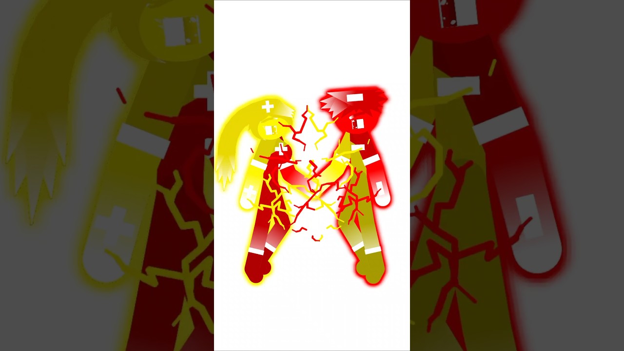 Positive Alex & Negative Steve - Steve Saga Shorts 25 (Stick Nodes Minecraft Animation)