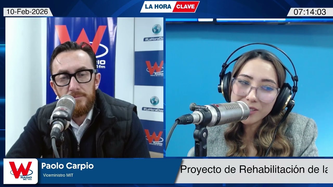 Paolo Carpio-Viceministro MIT -  Proyecto de Rehabilitación de la vía Cuenca Molleturo El Empalme
