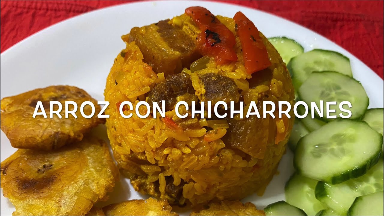 Arroz Con Chicharrones Estilo Cubano | Cocina Con Fujita