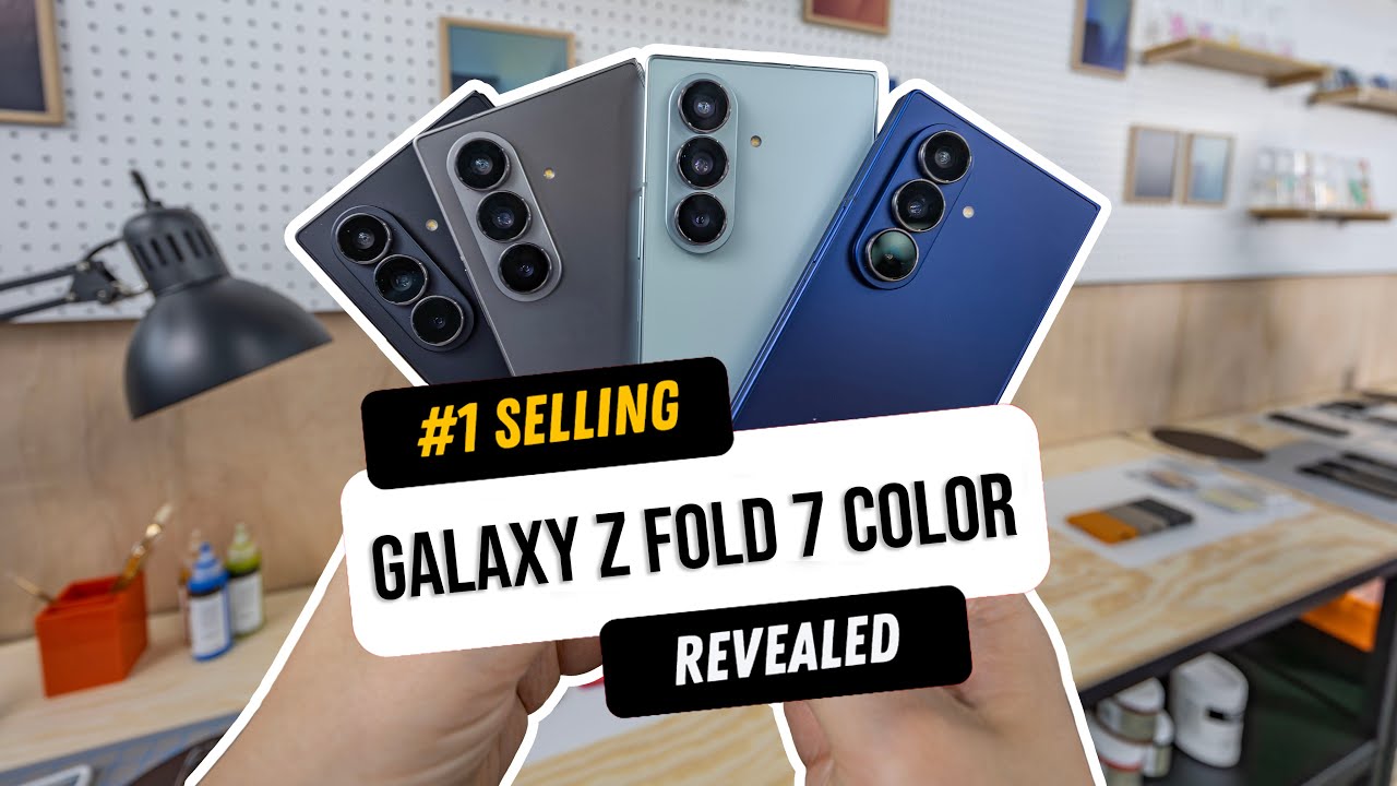 Galaxy Z Fold 7’s best-selling COLORS will surprise you!
