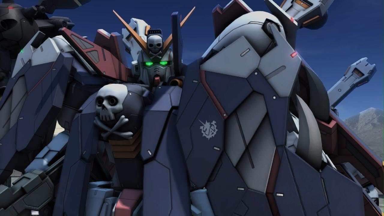 クロスボーン・ガンダムX1FC　軍事基地　ベーシック　コスト750　与ダメ12万　久しぶりに搭乗