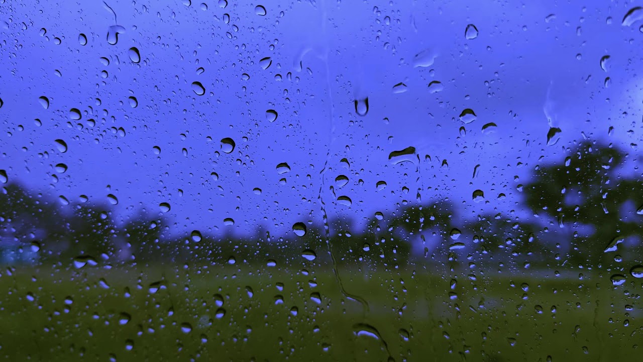 Rain Sounds & Rain On Window with for Deep Sleep 🌩️ Nonstop Relaxing Rain for Sleep & Focus