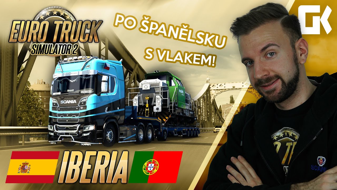 PO ŠPANĚLSKU S VLAKEM! | Euro Truck Simulator 2 #228