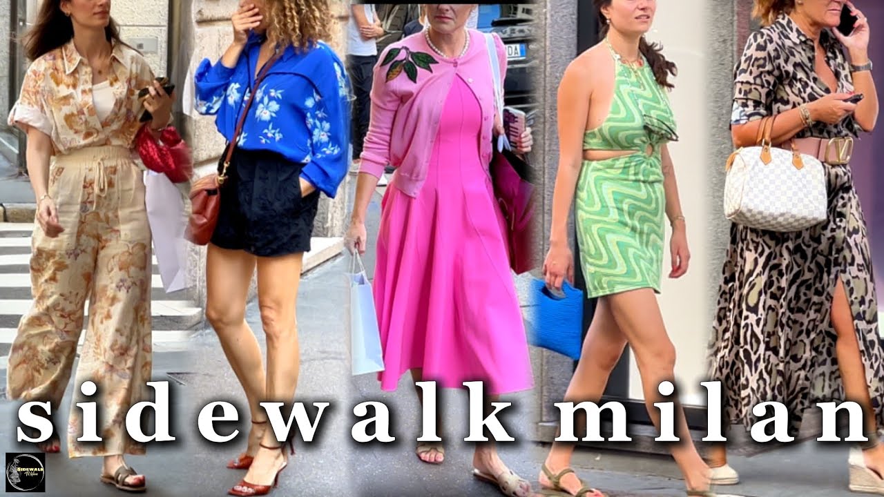 Milan’s Fashionable Outfit Summer 2025 | What Italian’s Are Wearing in Hottest Weather | Milan 🇮🇹 