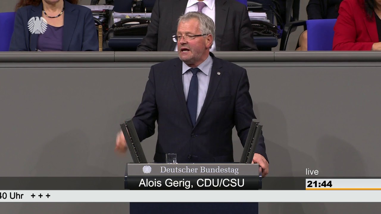 Alois Gerig: Gutes Leben und Arbeiten auf dem Land [Bundestag 04.04.2019]