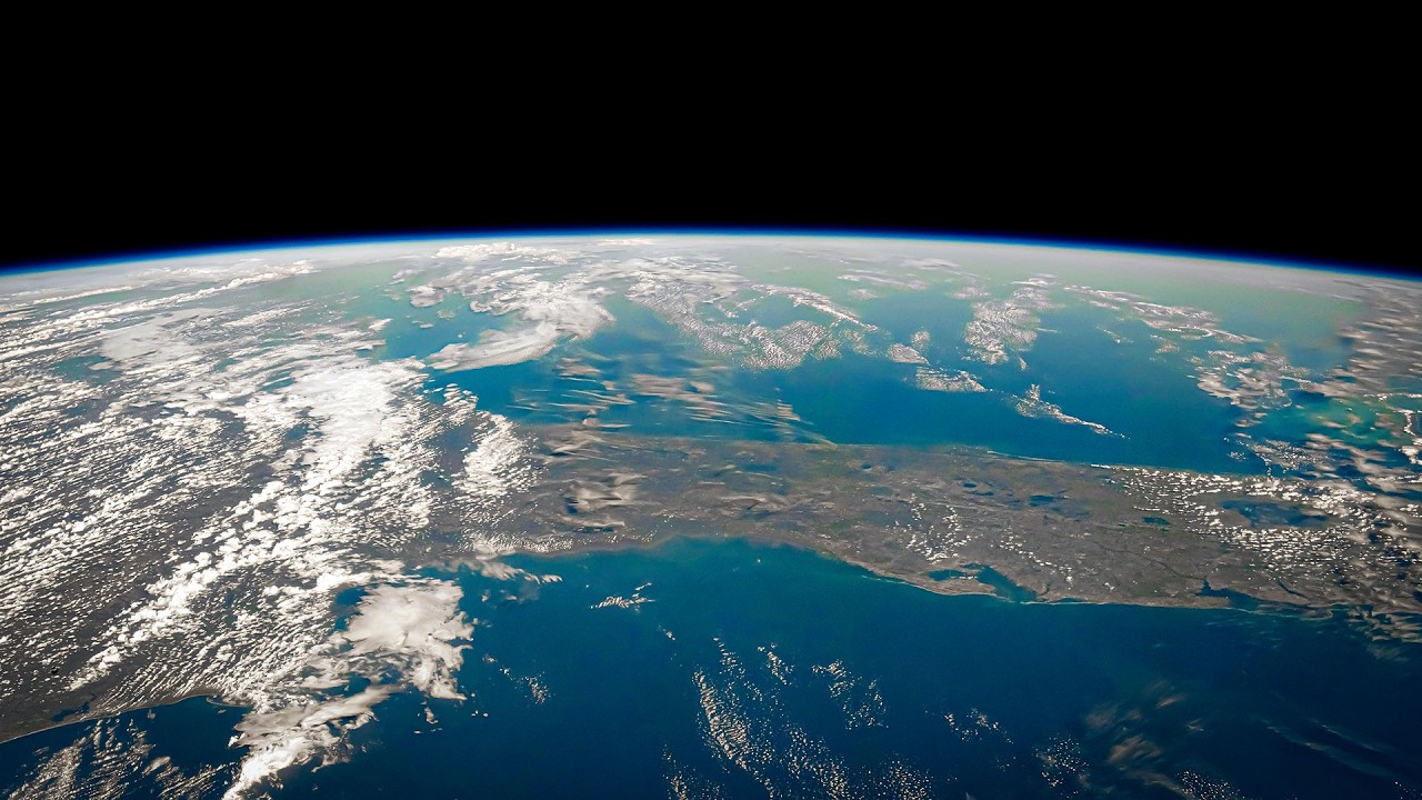 ISS Timelapse - Florida & Carolinas (22 Nov 2025)