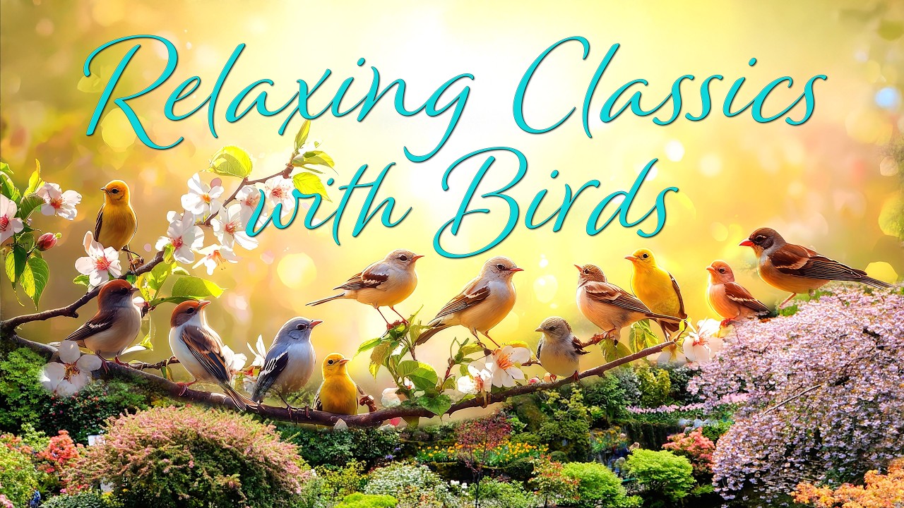 RELAXING CLASSICS with NATURE & BEAUTIFUL BIRDS 4K