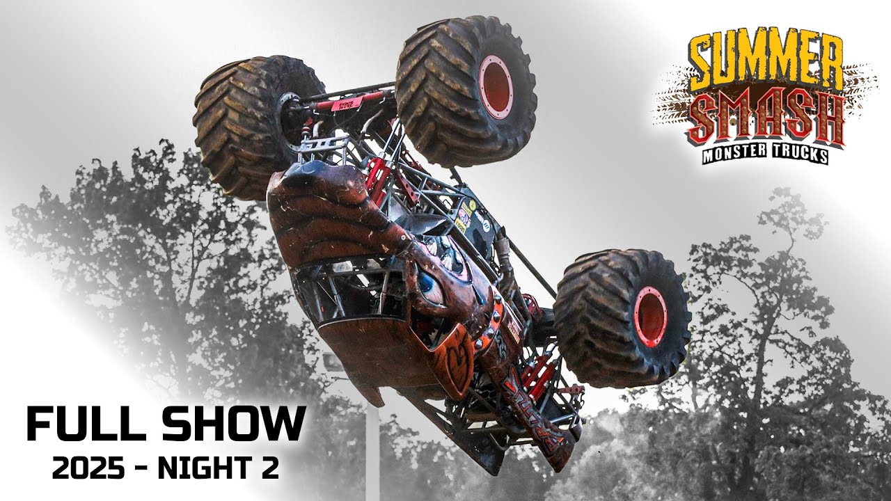 Monster Trucks Evansville 2025 FULL SHOW | Summer Smash Night 2