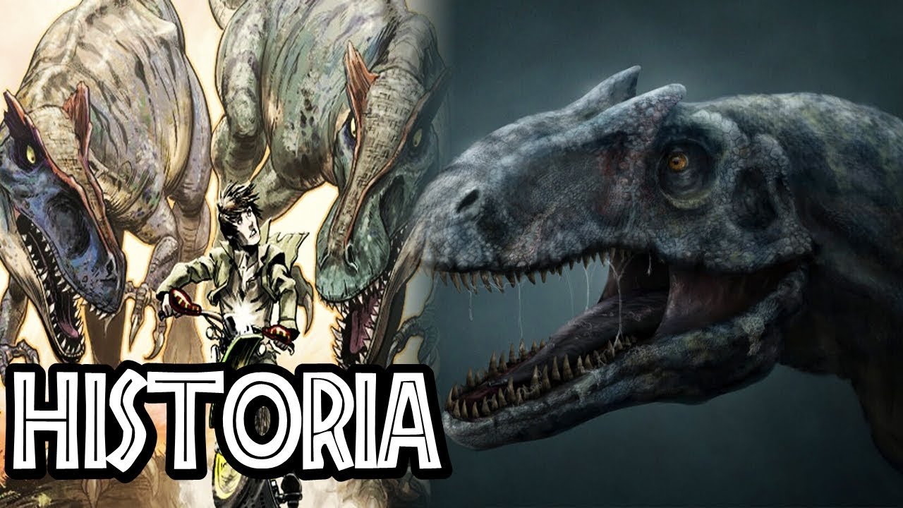 LA HISTORIA DEL ALLOSAURUS EN JURASSIC PARK