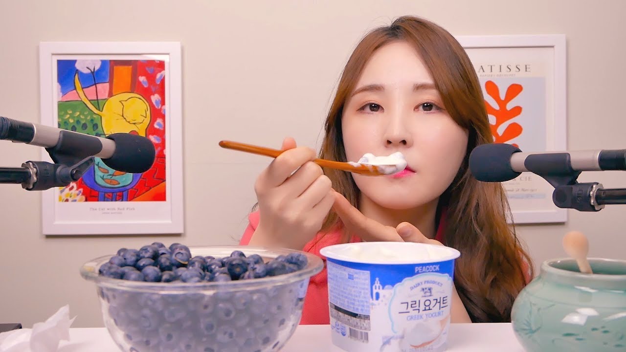 하쁠리 몰래 올리는 영상입니다. by ㅌㅌㅇㅈ｜블루베리, 요거트, 벌꿀 Eating sounds ASMR｜食べる音