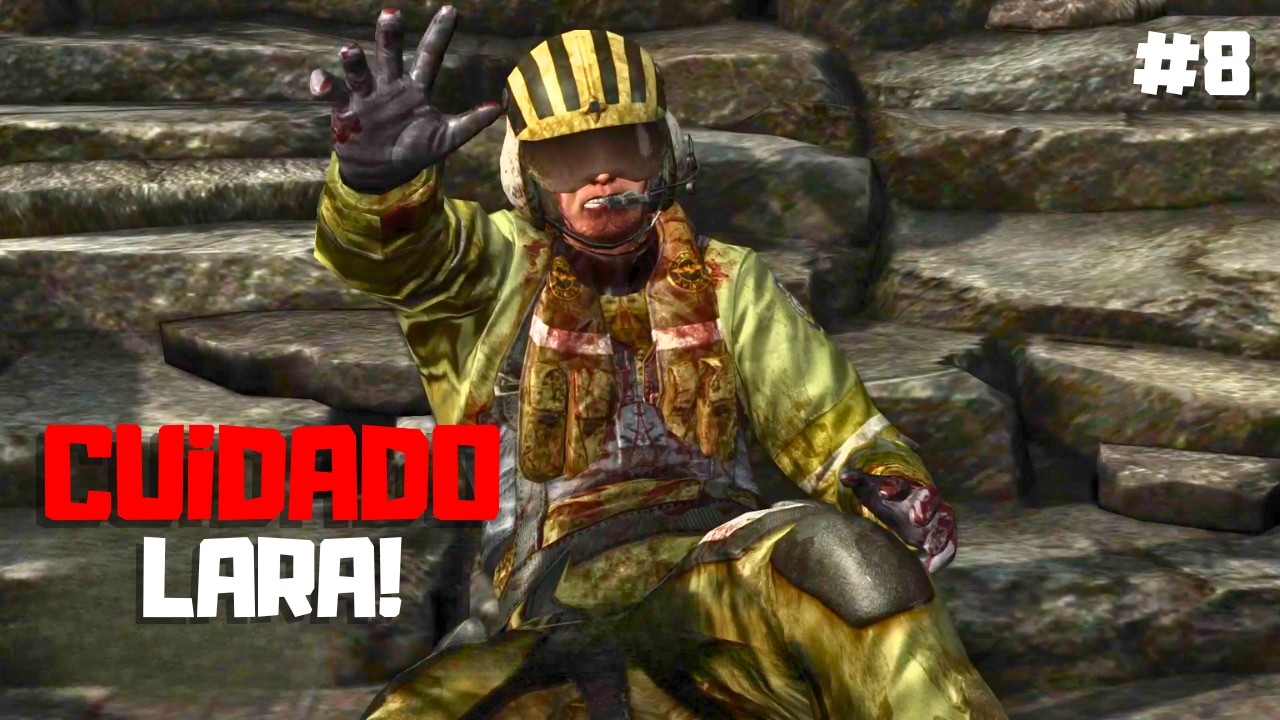 CUIDADO LARA! Eles estão aqui! | TOMB RAIDER #8 | Gameplay em PT-BR