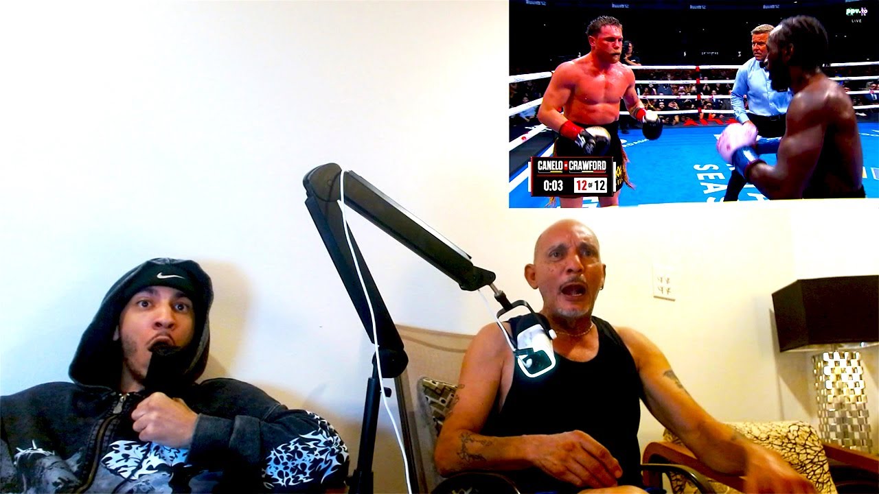 Dad Reacts To Canelo vs Crawford - insane Fight