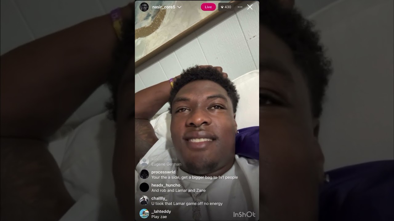 Nasir Core calls out Lamar for delaying 1v1 Matchup! 