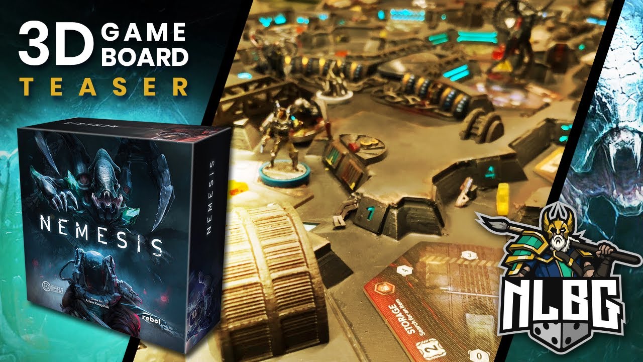 Nemesis 3D Board Game Teaser