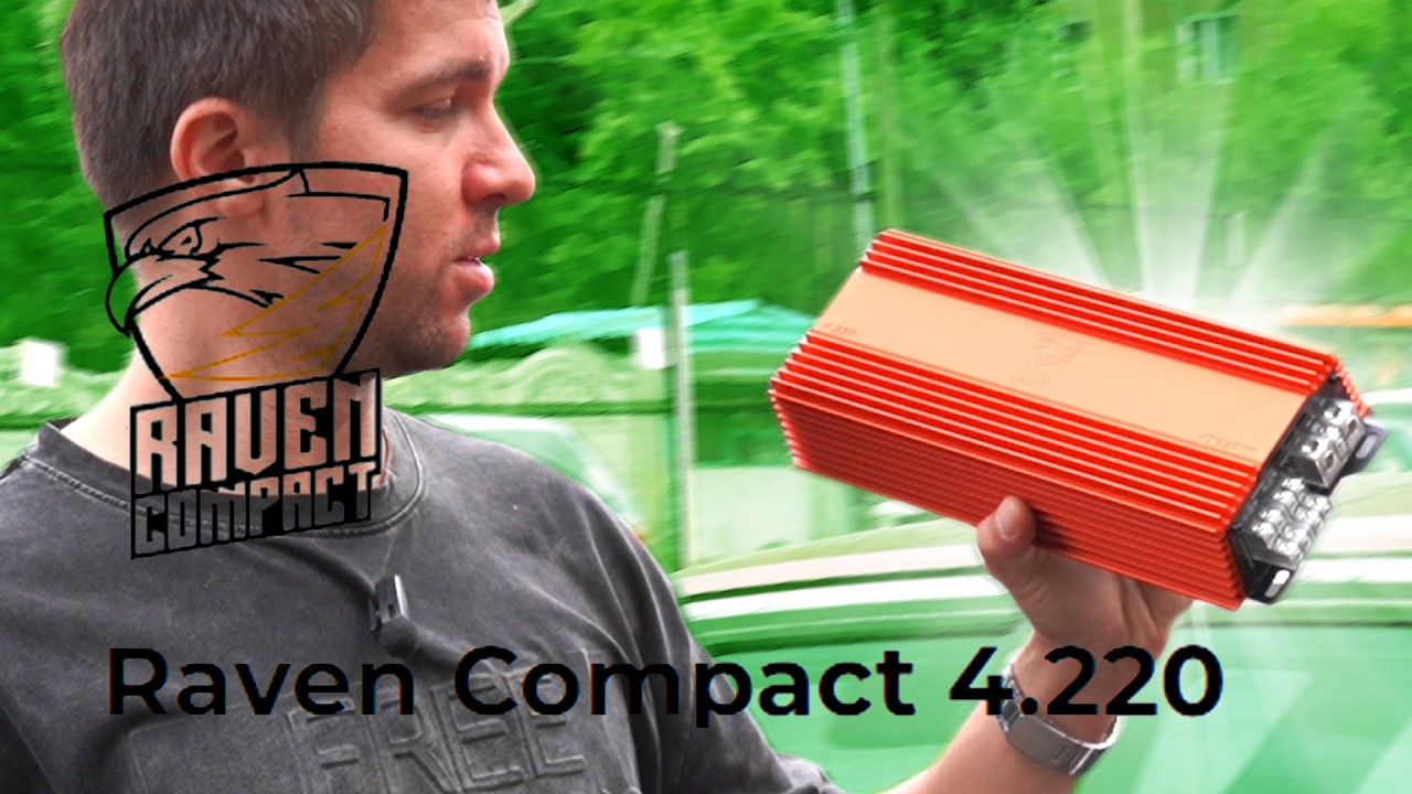 Dl Audio Raven Compact 4.220 КОМПАКТНЫЙ И МОЩНЫЙ УСИЛИТЕЛЬ ДЛЯ АВТОЗВУКА