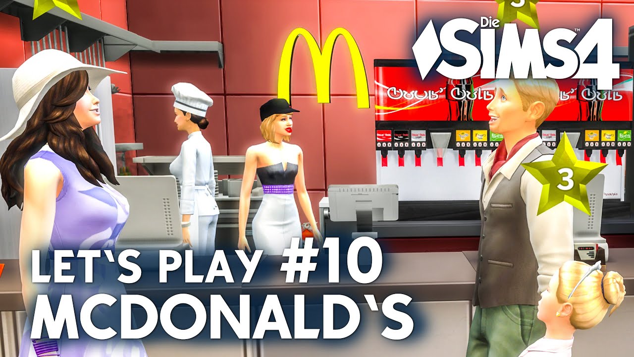 McDonald's Restaurant Gameplay | Die Sims 4 Gaumenfreuden Let's Play #10 (deutsch)