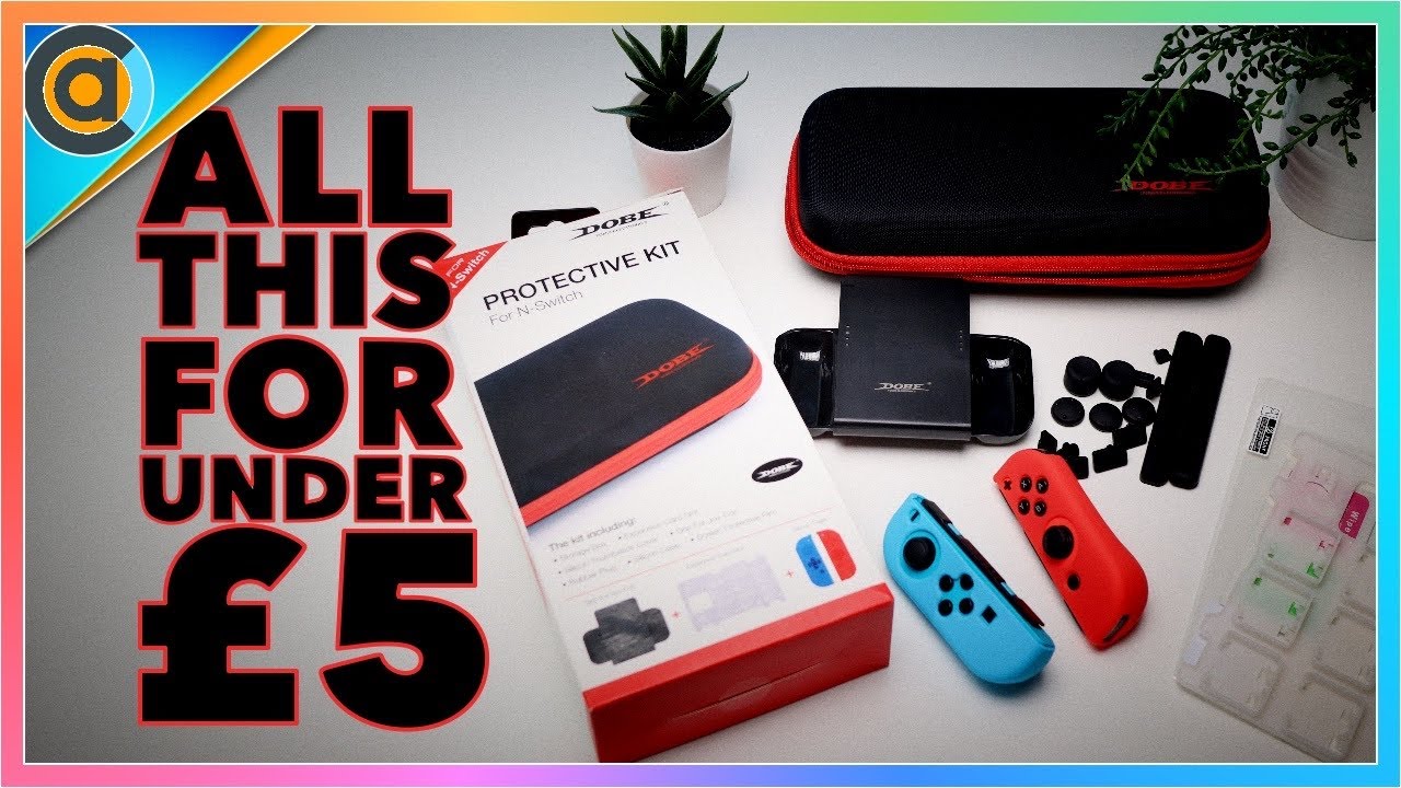 £4.99 Dobe Nintendo Switch Accessory Pack