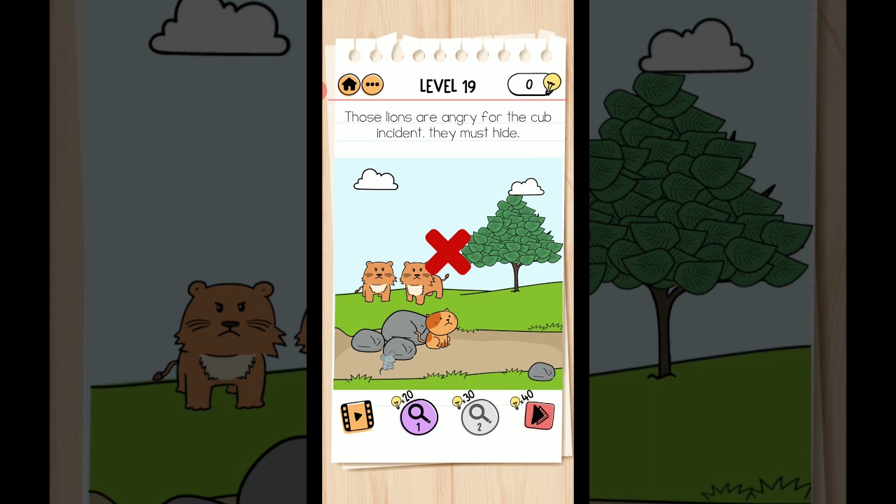 BRAIN TEST 2 TOM'S ADVENTURE LEVEL 19