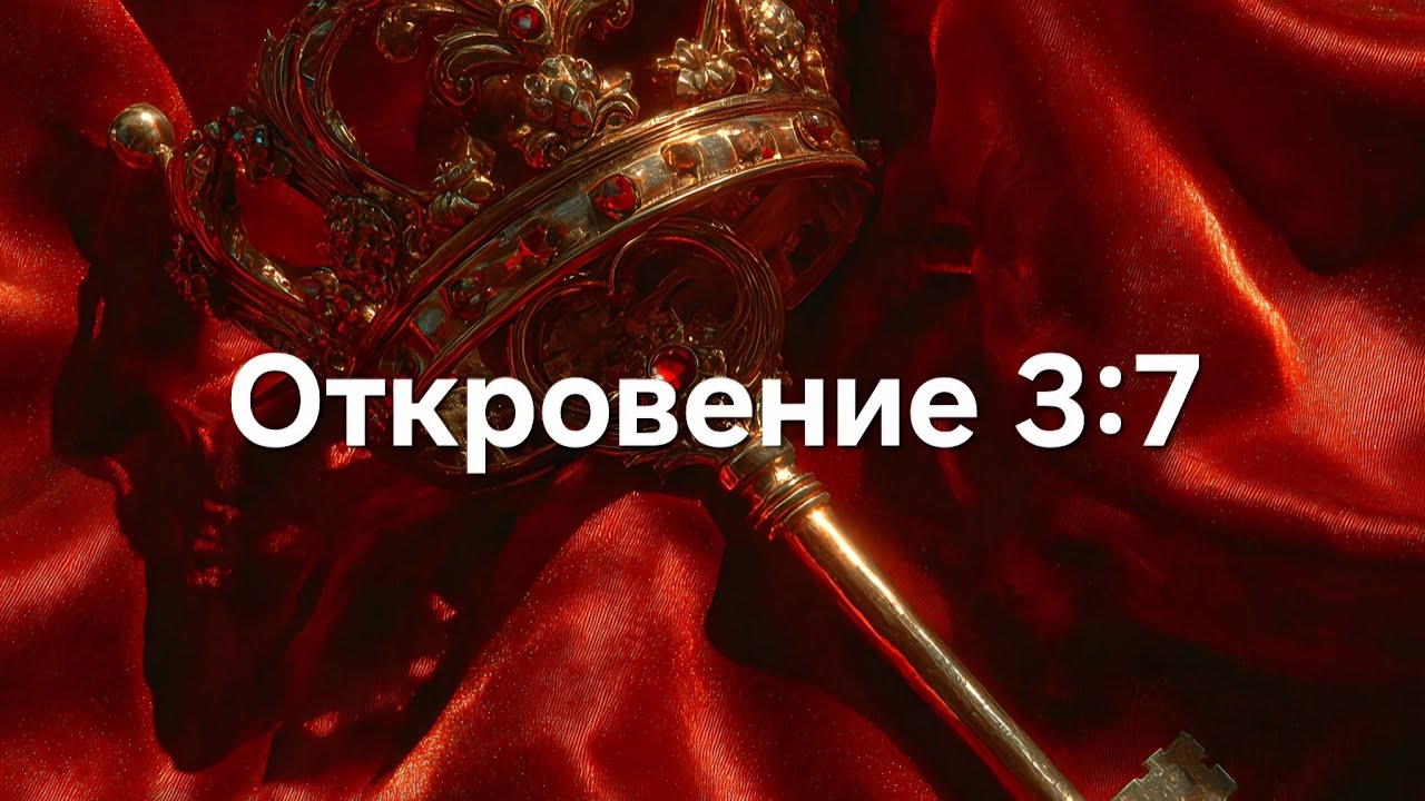ОТКРОВЕНИЕ 3:7 Песня 