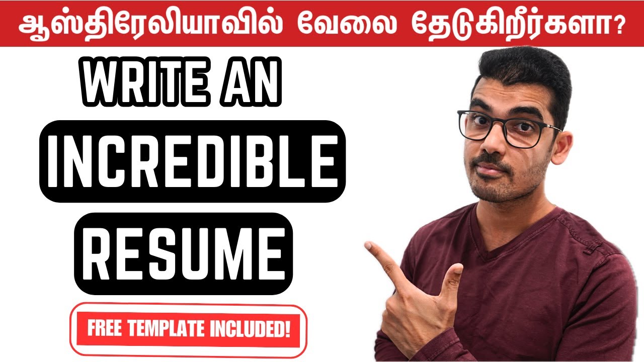 How to Write an Incredible Resume to Get Jobs in Australia 🇦🇺
