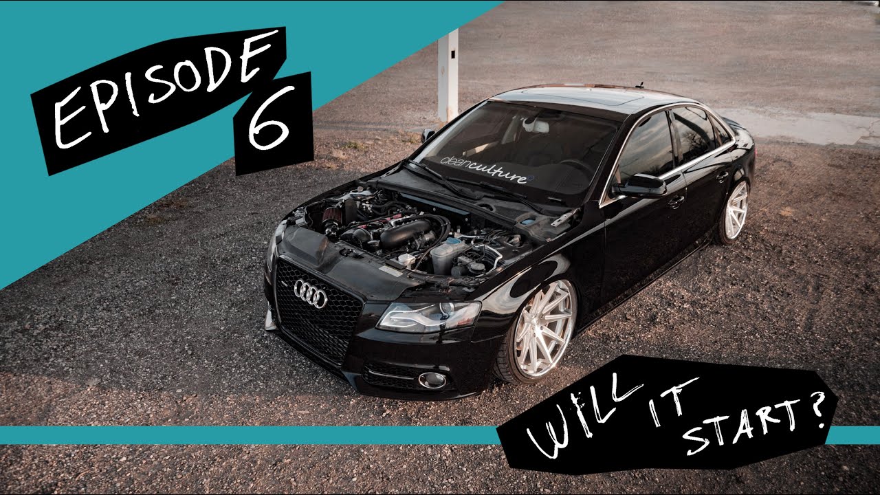 Installing my BUILT TFSI Engine | Big Turbo B8 Build | Episode 6