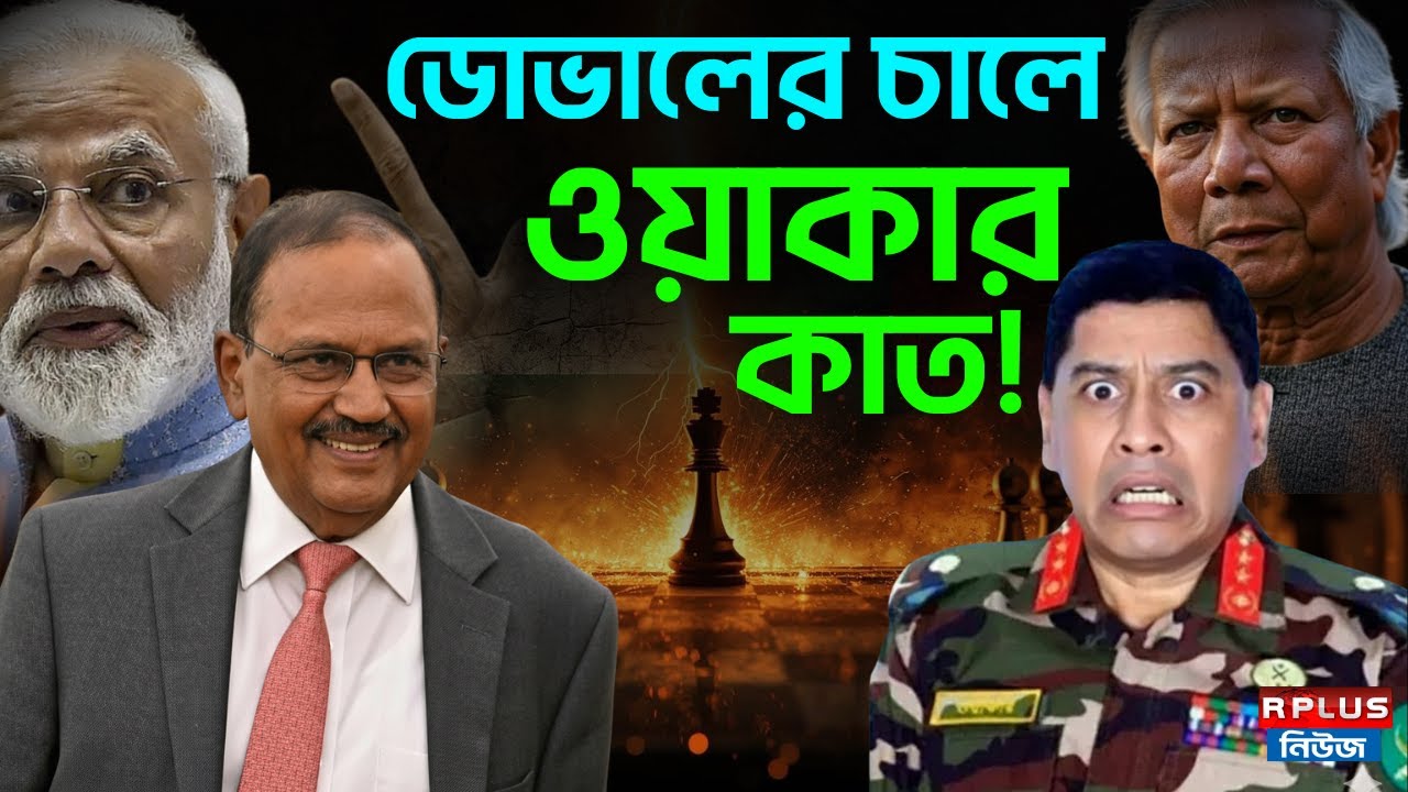 Bangladesh Election 2026:ডোভালের চালে কাত ওয়াকার ! |Waker uz Zaman| Ajit Doval | Bangladesh Politics