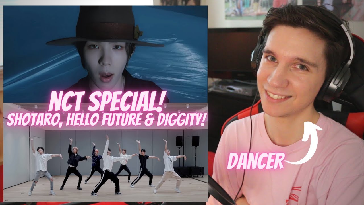 DANCER REACTS TO NCT | SHOTARO 'Wake Up,' NCT Dream 'Hello Future' & 'Diggity' Dance Practices!