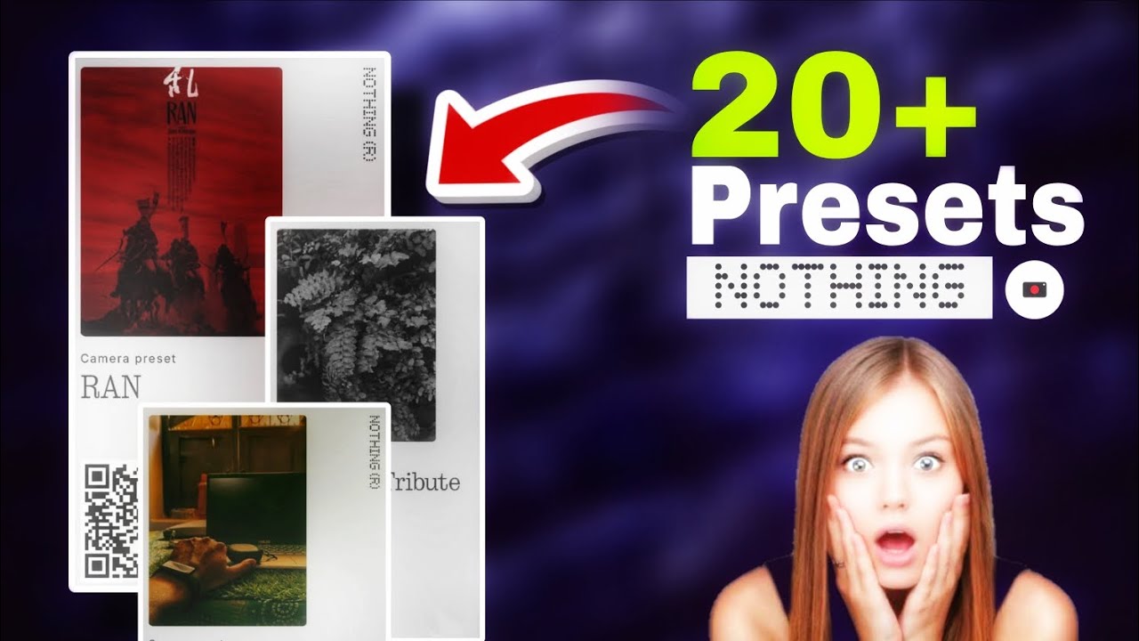 How to add camera preset Nothing phone 20+ Presets | Import Tutorial
