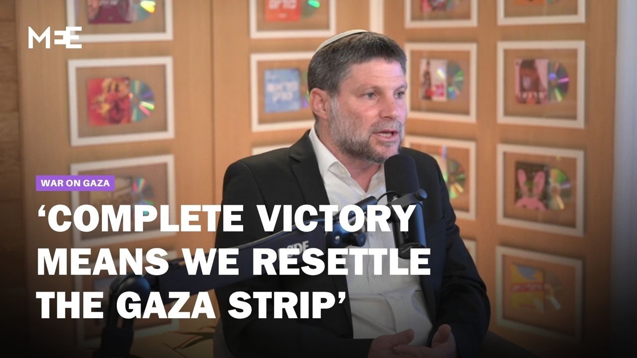 Smotrich says &lsquo;victory&rsquo; means Israel&rsquo;s resettlement of the Gaza Strip