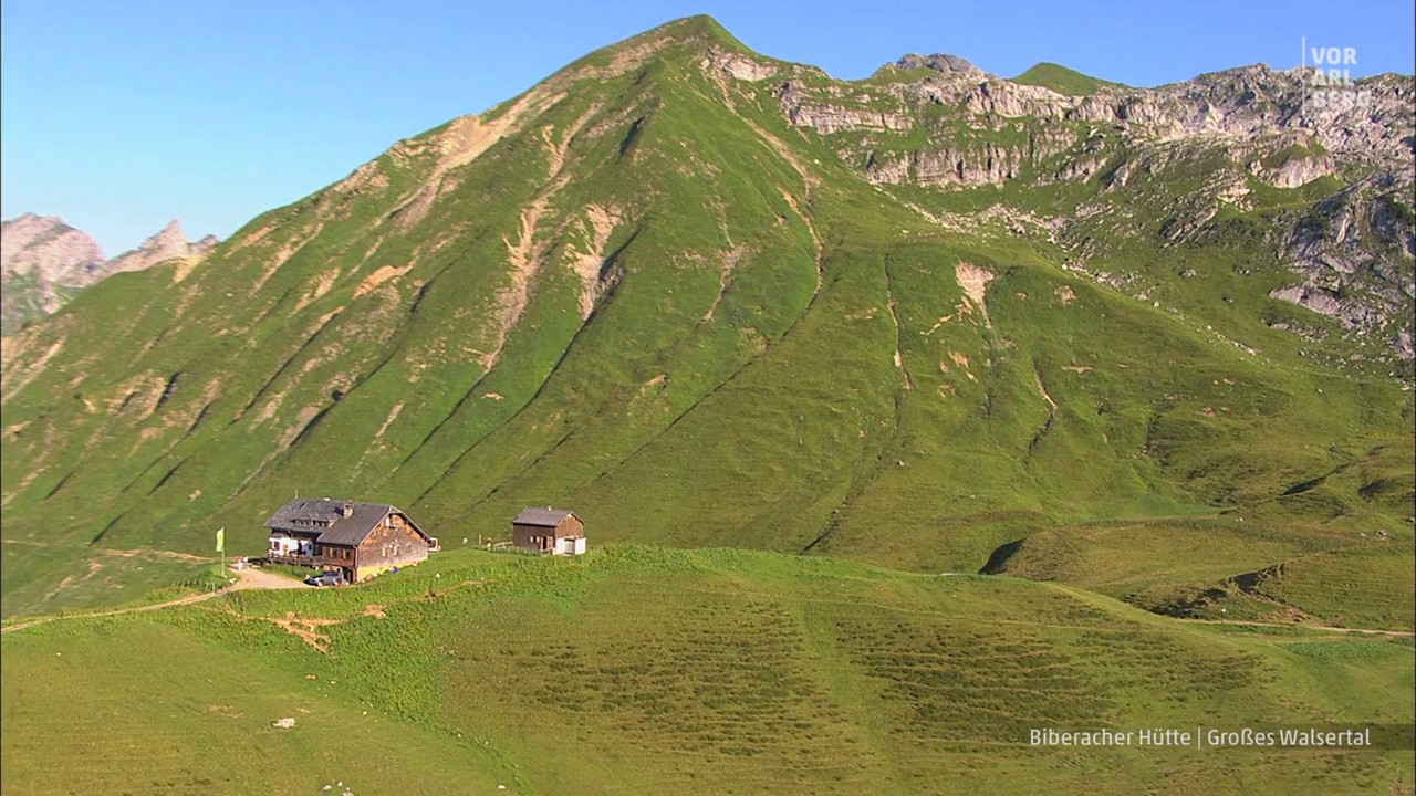Vorarlberg von oben, Biberacher H&uuml;tte